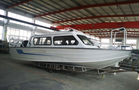 TZN750全棚铝合金公务艇